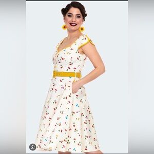 Voodoo Vixen Cherry Dress Size XXL